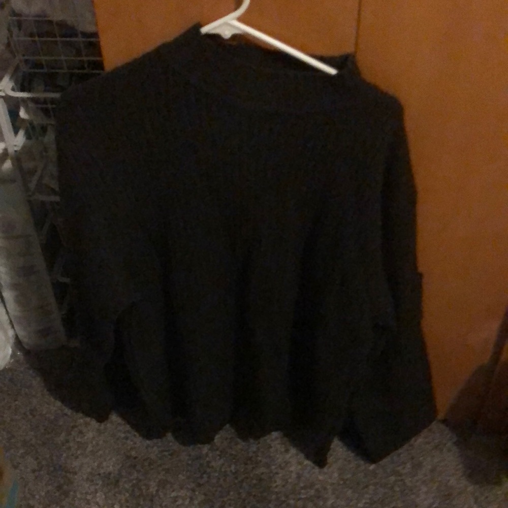 Vintage- World Peace System- XL- Turtle Neck Sweater